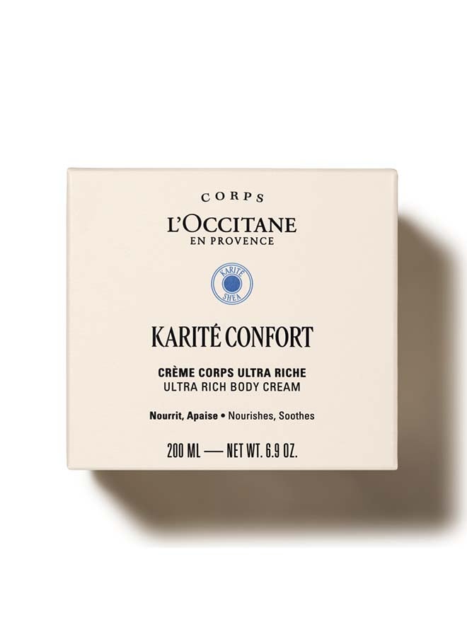 L'OCCITANE Shea Butter Ultra Rich Body Cream - 200 ML - Image 2